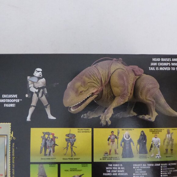 NEW 1997 KENNER STAR WARS POWER OF THE FORCE DEWBACK & SANDTROOPER ACTION FIGURE - Picture 7 of 11